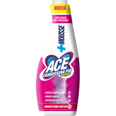 ACE Candeggina Più Mousse 690ml – Spray Igienizzante Rimuove Muffa e Batteri
