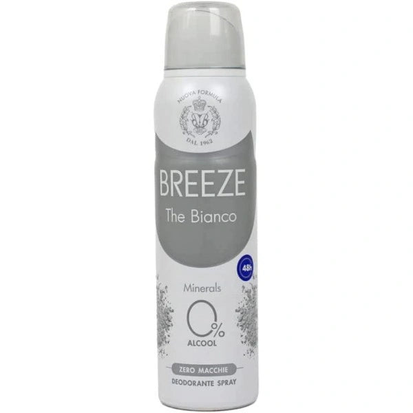 Breeze Blue Deodorante Spray 150 ml – Neroli e Bergamotto 0% Sali Alluminio