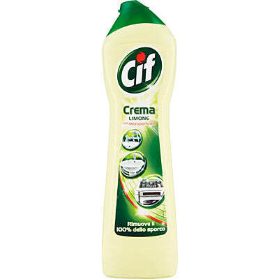 Cif Crema Limone 750 ml – Detergente Multiuso con Micro Cristalli