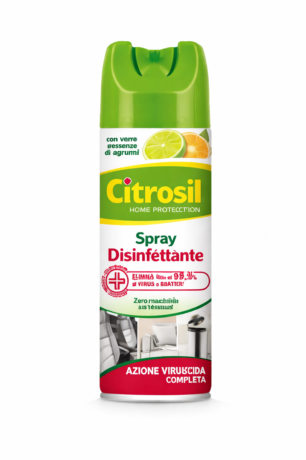 Citrosil Spray Disinfettante 300 ml azione virucida elimina 99,9% virus batteri