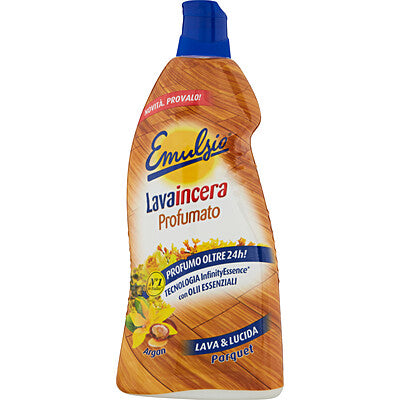 Emulsio Lavaincera Profumato Igienizzante 875 ml – Lava e Lucida Pavimenti