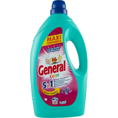 Detersivo Lavatrice General Universale 5 in 1 – 60 Lavaggi