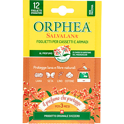 Orphea Salvalana Scented Sheets Flowers 12 Pieces – Wardrobes and Drawers