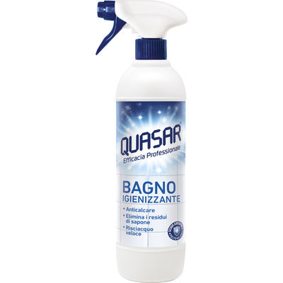 Quasar Bagno Igienizzante Spray 580 ml detergente bagno CleanovaShop by DETERCAVA