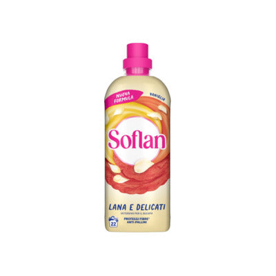 Soflan Delicati 900ml – Detersivo Lana, Seta e Tessuti Sintetici