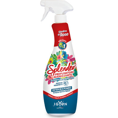 Splendèo Sanitizing Citrus Air Freshener 750 ml - Super-Concentrated Multi-Purpose Spray