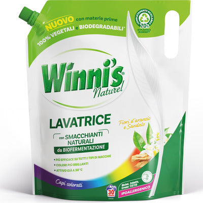 Detersivo Lavatrice Winni’s Naturale Aleppo e Verbena – 25 Lavaggi