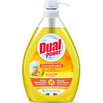 Dish Soap Dual Power Vinegar – Degreasing Dishwashing Liquid 1 Liter