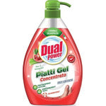 Dish Soap Dual Power Vinegar – Degreasing Dishwashing Liquid 1 Liter