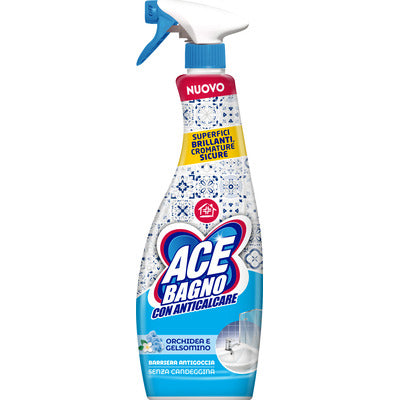 ACE Spray Bagno Anticalcare 600 ml Orchidea e Gelsomino