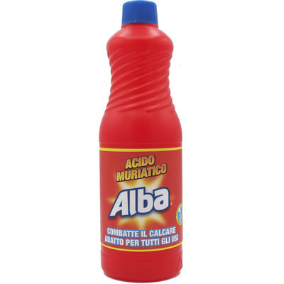 Alba Acido Muriatico 1 litro disincrostante anticalcare in vendita su Detercava detersivi online
