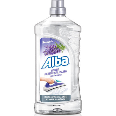 Alba Acqua Demineralizzata Lavanda 1 litro per ferro da stiro in vendita su Detercava detersivi online