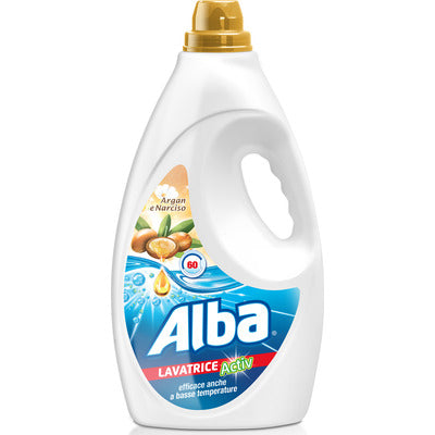 Alba Activ Argan & Neroli Washing Machine Detergent – 60 Washes 3000 ml