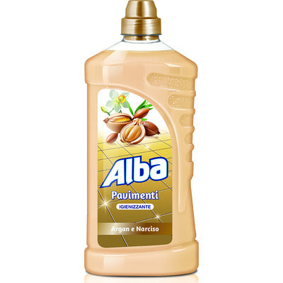 Alba Pavimenti Igienizzante Argan e Narciso 1 litro in vendita su Detercava detersivi online