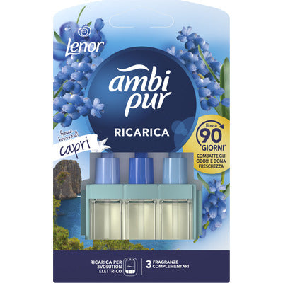 Ambi Pur 3Volution Ricarica Capri per diffusore elettrico profumatore ambiente CleanovaShop.it by Detercava