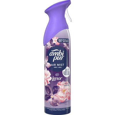 Ambi Pur Air Mist Fiori Esotici Lenor 185 ml spray deodorante ambiente CleanovaShop Detercava
