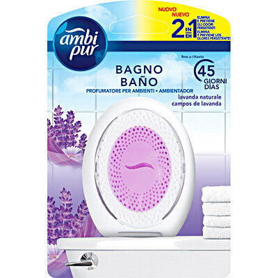 Ambi Pur Bagno Lavanda Naturale profumatore WC fino a 45 giorni CleanovaShop Detercava
