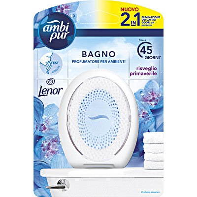 Ambi Pur Bagno Lavanda Naturale 7,5 ml – Profumatore WC fino a 45 Giorni