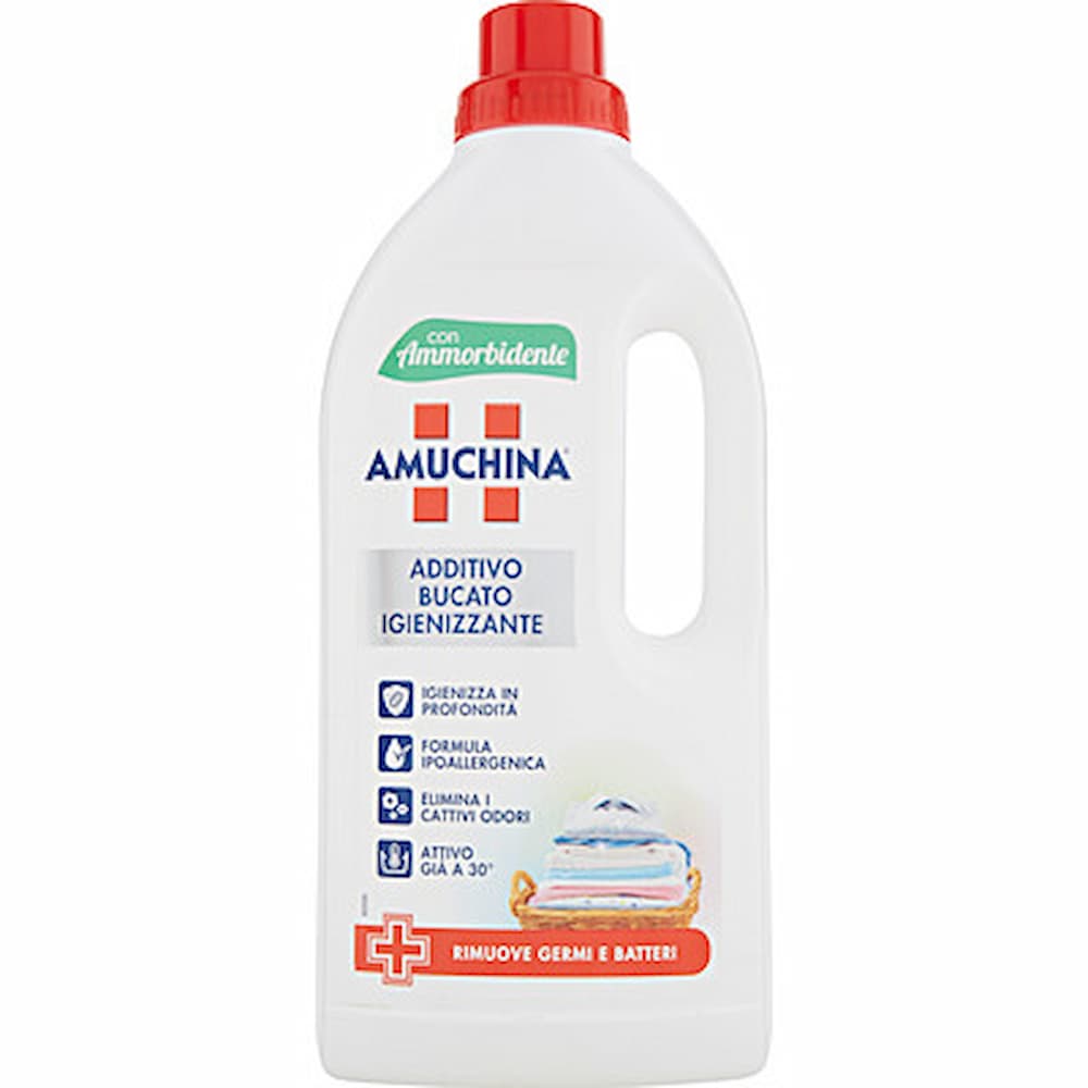 amuchina additivo bucato igienizzante 1000 ml elimina germi batteri lavatrice