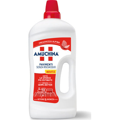 Amuchina Pavimenti Freschezza Alpina 1250 ml senza risciacquo in vendita su Detercava detersivi online