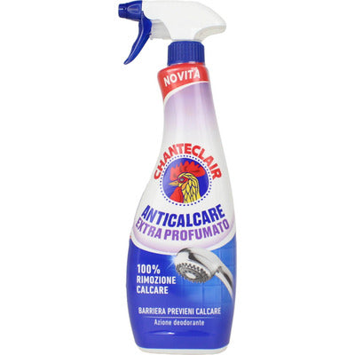 Chanteclair anticalcare extra profumato spray detergente bagno doccia flacone con trigger
