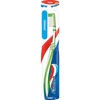 Aquafresh Spazzolino Dynamic Duro setole rigide pulizia denti CleanovaShop Detercava