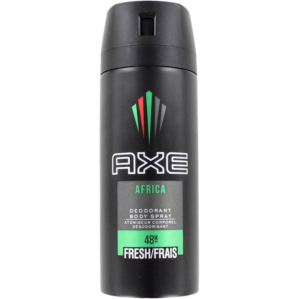 Axe Africa Deodorante Body Spray 150 ml freschezza 48H uomo CleanovaShop Detercava