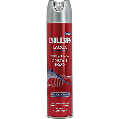 Bilba Lacca Extra Forte Semi di Lino 250 ml volume luminosità CleanovaShop Detercava