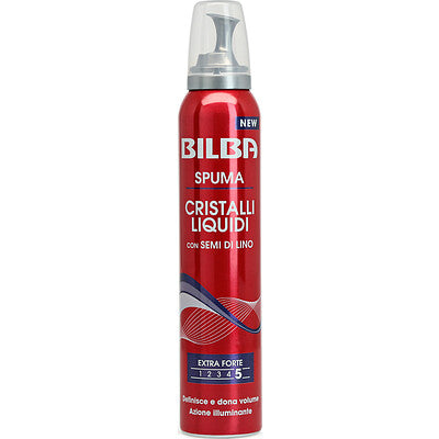 Bilba Spuma Extra Forte Cristalli Liquidi Semi di Lino 200 ml CleanovaShop Detercava