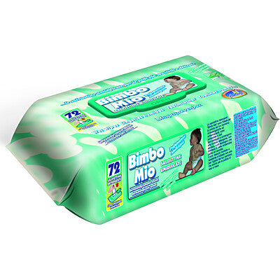 Bimbo Mio Wet Wipes 72 Pieces – Gentle for Babies