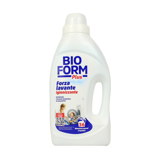 detersivo lavatrice bioform plus igienizzante 36 lavaggi con eucalipto