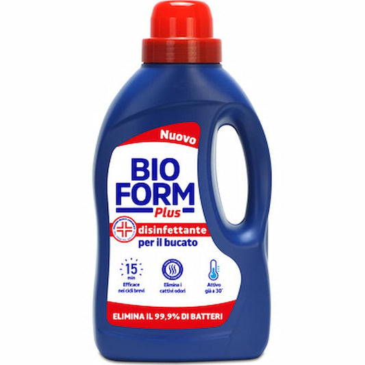 bioform plus additivo bucato disinfettante 1300 ml elimina batteri lavatrice
