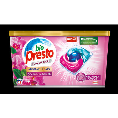 Bio Presto Power Caps Total 4+1 Classic Washing Machine Capsules – 18 Washes