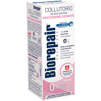 Biorepair Collutorio Protezione Gengive 500 ml igiene orale CleanovaShop Detercava