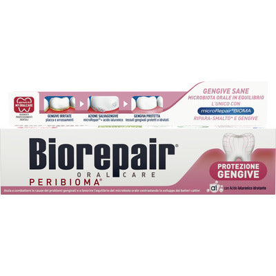 Biorepair Peribioma Protezione Gengive dentifricio 75 ml microRepair CleanovaShop Detercava