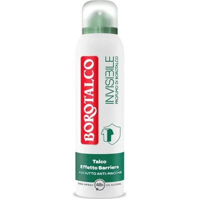 Borotalco Invisible deodorante spray 150 ml anti macchie 48h CleanovaShop Detercava