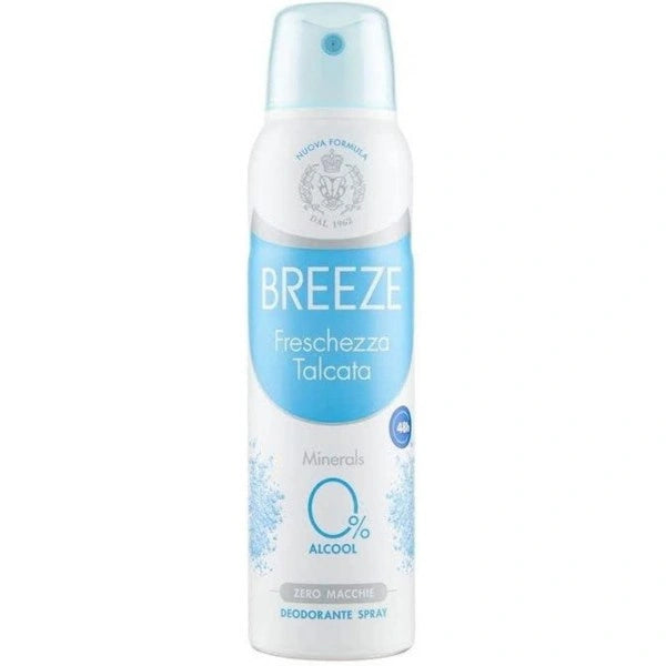 Breeze Blue Deodorante Spray 150 ml – Neroli e Bergamotto 0% Sali Alluminio