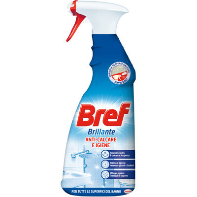 Bref Bagno Brillante Anticalcare e Igiene Spray 750 ml in vendita su Detercava detersivi online