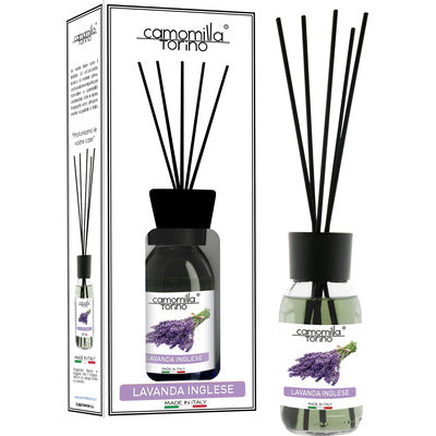 Camomilla Torino Diffusore a Bastoncini Vaniglia 125 ml | Profumatore Ambiente | CleanovaShop.it by Detercava