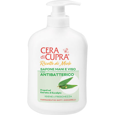 Cera di Cupra Sapone Mani e Viso Idratante 200ml - Miele e Glicerina Vegetale
