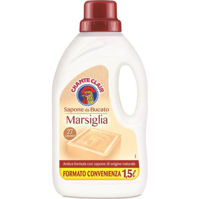 Chanteclair sapone bucato marsiglia 1,5L detersivo lavatrice e a mano
