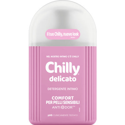 Chilly Gel Detergente Intimo 200ml - Freschezza Naturale a Lungo Anti-Odor