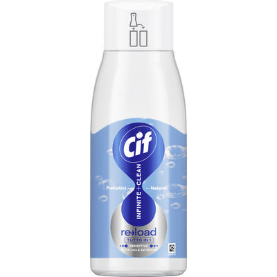 Cif Infinite+Clean Ricarica 590 ml detergente multiuso refill pulito a lungo