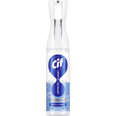 Cif Infinite+Clean Tutto in 1 Spray 280 ml detergente multiuso pulito a lungo