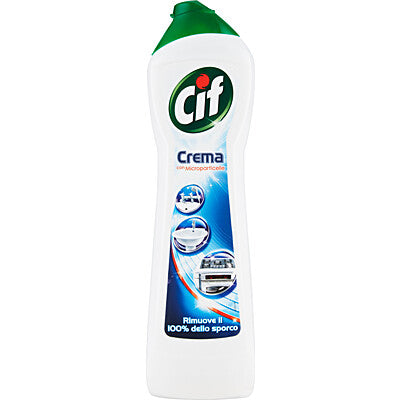Cif Crema Bianco 750 ml – Detergente Multiuso con Micro Cristalli