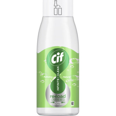 Cif Infinite+Clean Ricarica 590 ml – Tutto in 1 Pulito a Lungo