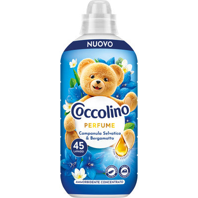 Coccolino perfume ammorbidente campanula selvatica bergamotto 45 lavaggi CleanovaShop by DETERCAVA