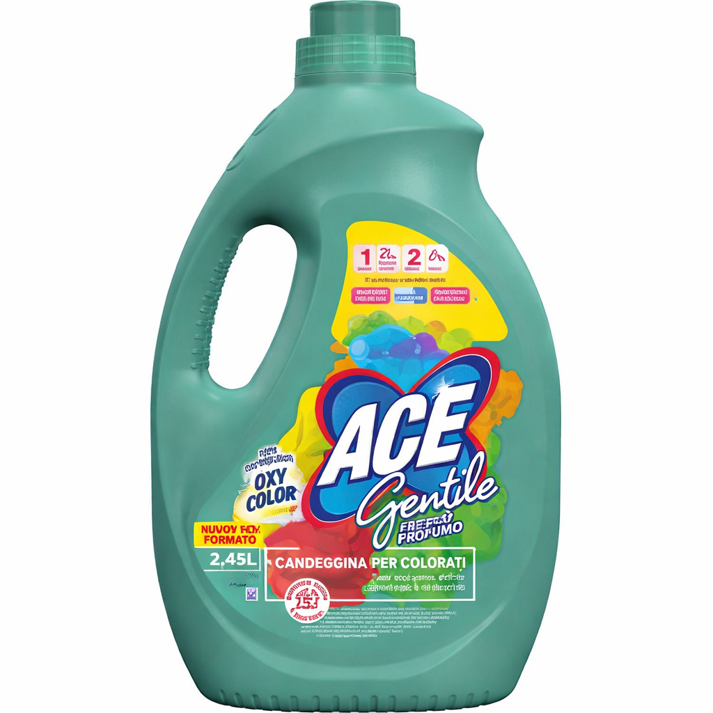 ACE Gentle Oxy Color Fresh Scent 2.45L – Bleach for Colored Clothes