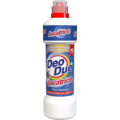 detersivo lavatrice deo due fiori azzurri 40 lavaggi liquido