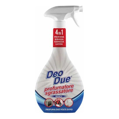Deo Due Profumatore Sgrassatore Azzurro 600 ml – Spray Sgrassante Cucina